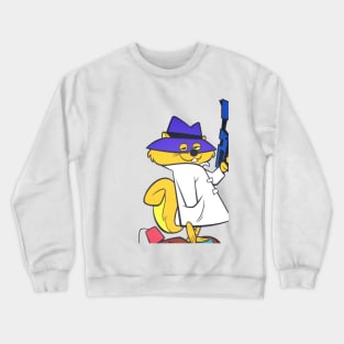 Secret Squirrel And Moroccan Mole cartoon retro Crewneck Sweatshirt